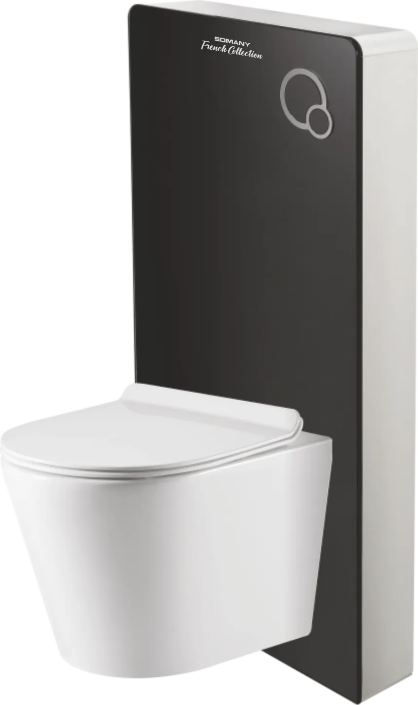 Bastille Glass Cabinet Cistern BATHWARE