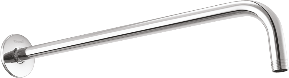 SS Shower Arm 225Mm With Flange