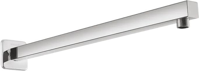 Ss Shower Arm Sqr 450Mm Wth Wall Bracket