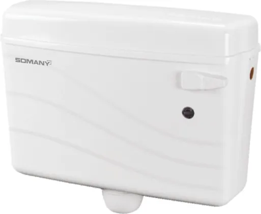 Zoe Pvc Single Flush Cistern BATHWARE
