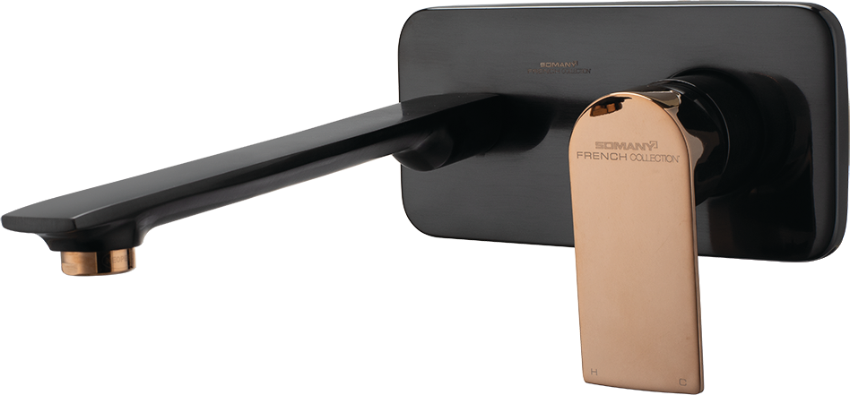 Elysees Wall Mounted Basin Mixer