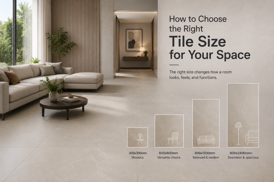 How to Choose the Right Tile Size for Your Space