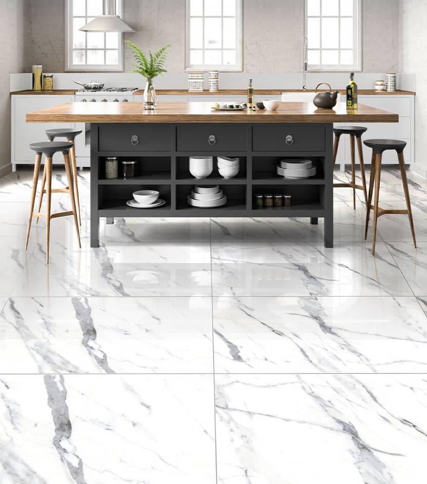 Glossy Ceramic Bedroom Floor Tile, Size: 2x2 Feet(600x600 mm) at Rs 400/box  in Morbi