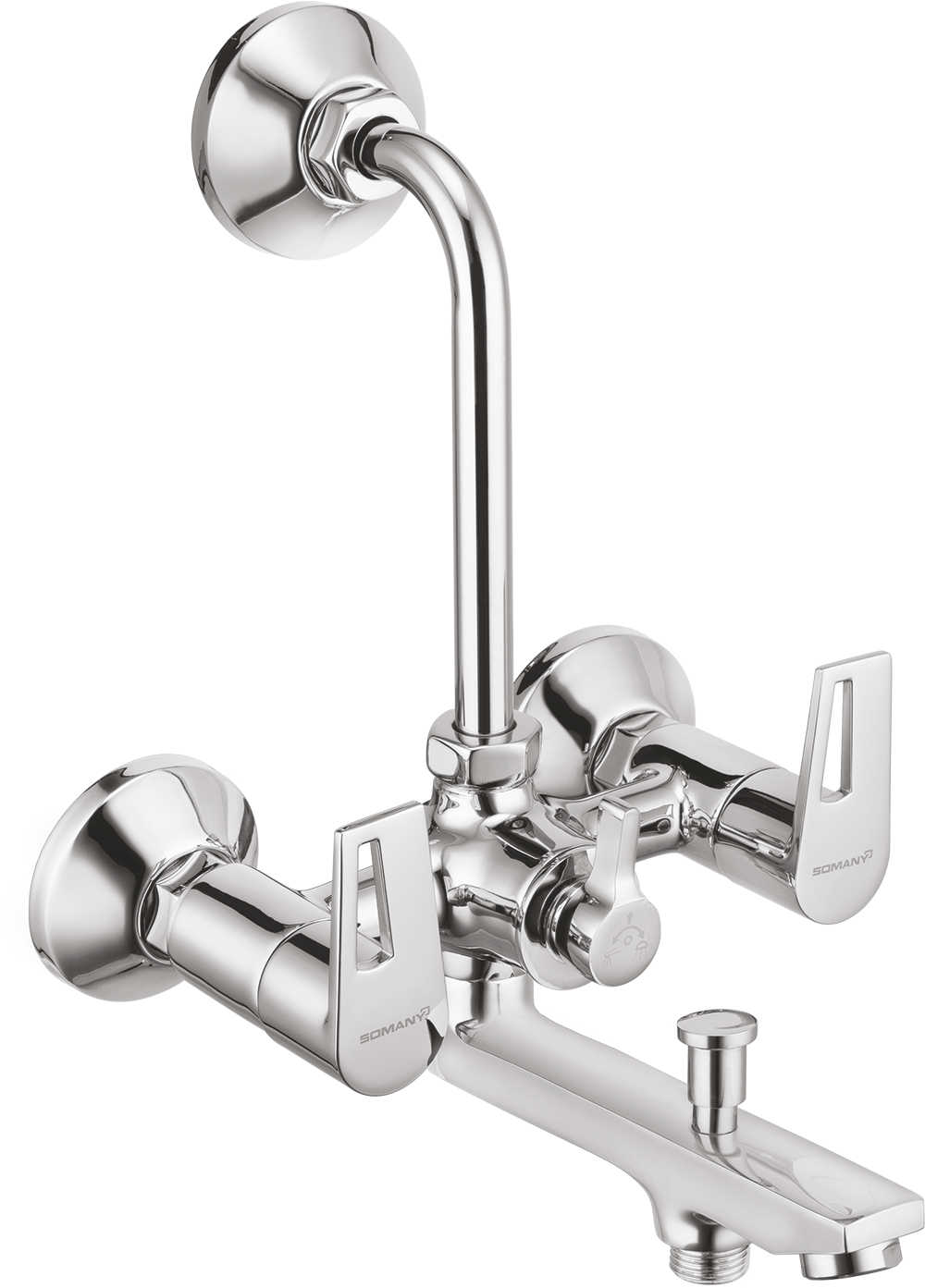 SPLASH 20MM WALL MIXER 3 IN 1