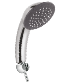 AURA TELEPHONIC SHOWER WT TUBE & HOOK