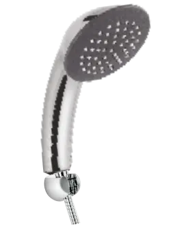 AURA TELEPHONIC SHOWER WT TUBE & HOOK BATHWARE