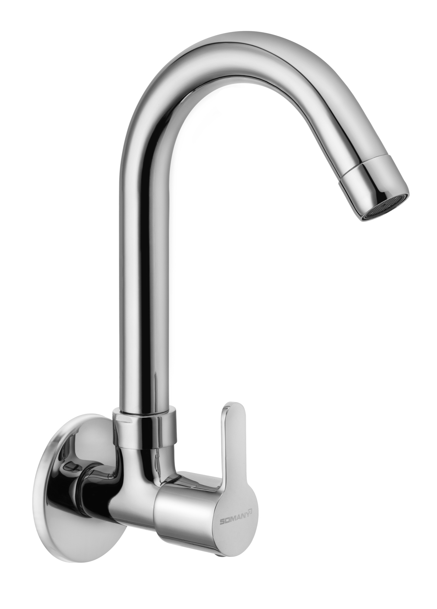 Power sink cock swivel spout