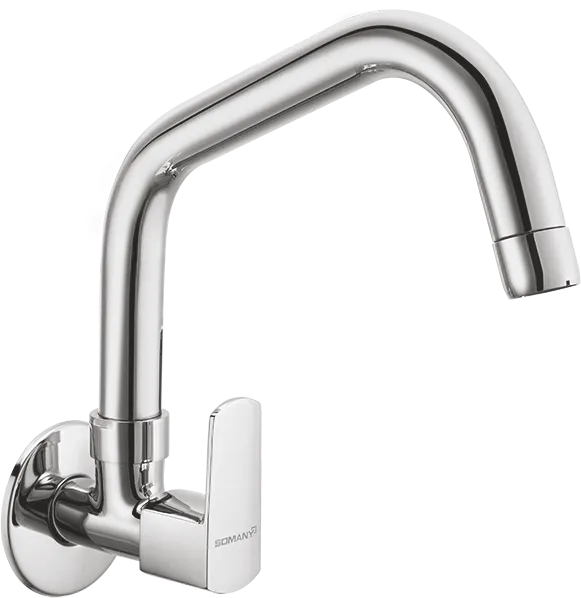 OPTIMUS SINK COCK WITH SWINGING SPOUT — Somany Somany Collection collection