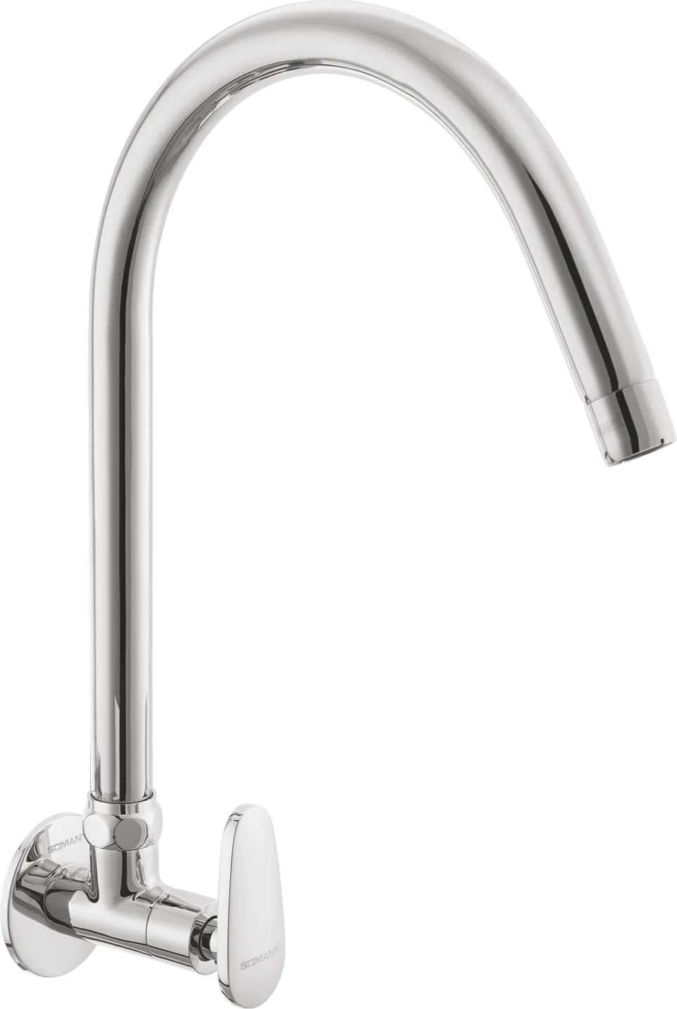 SPANDA SINK COCK WT EXTENDED SPOUT — Somany Signature Collection collection