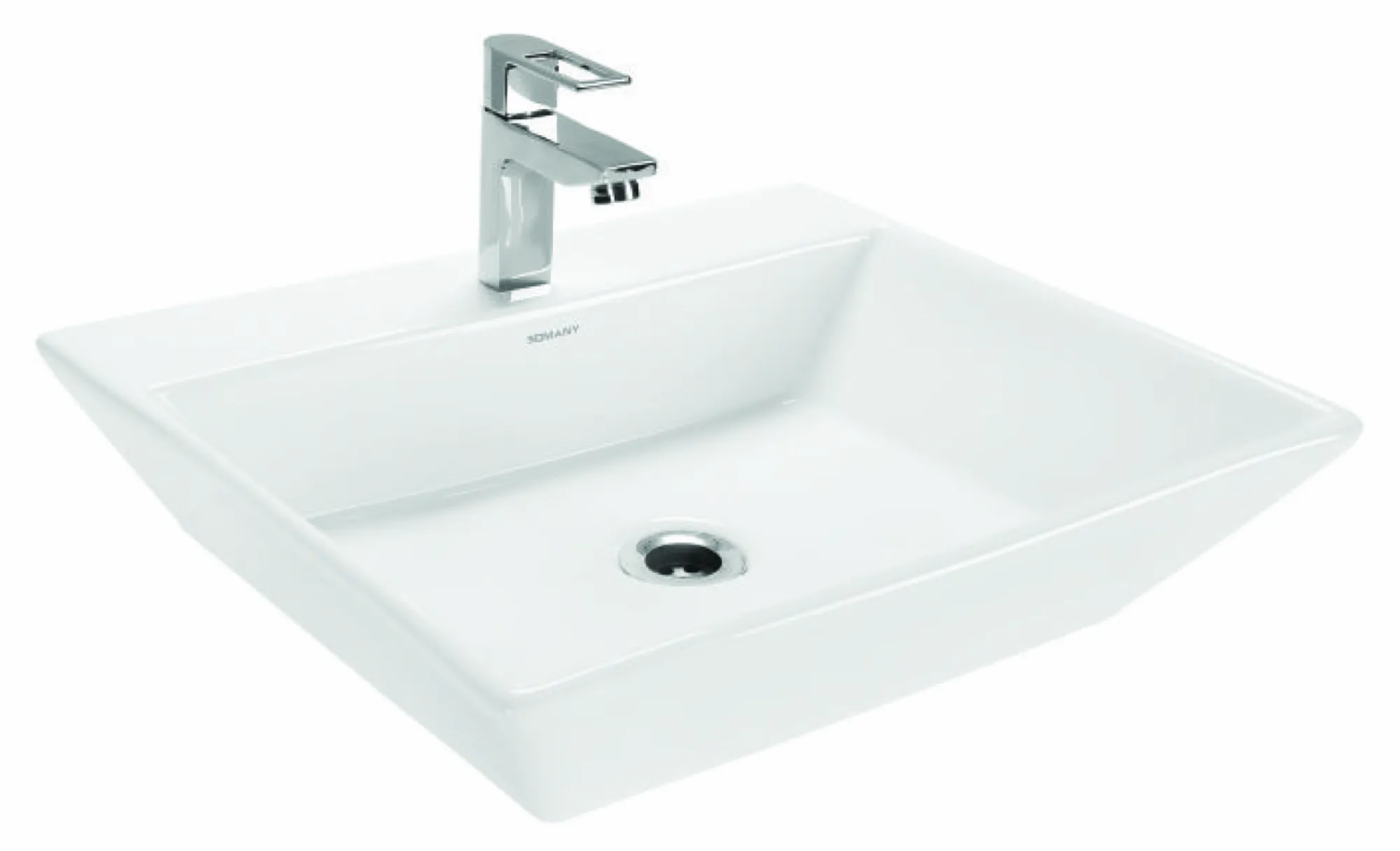 Krayon Plus Art Basin for Basin Area — Somany Signature Collection collection