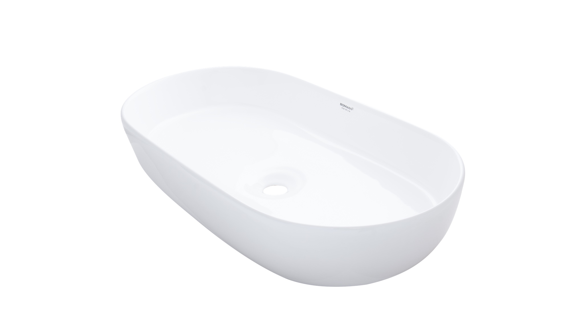Mural Oval Art Basin