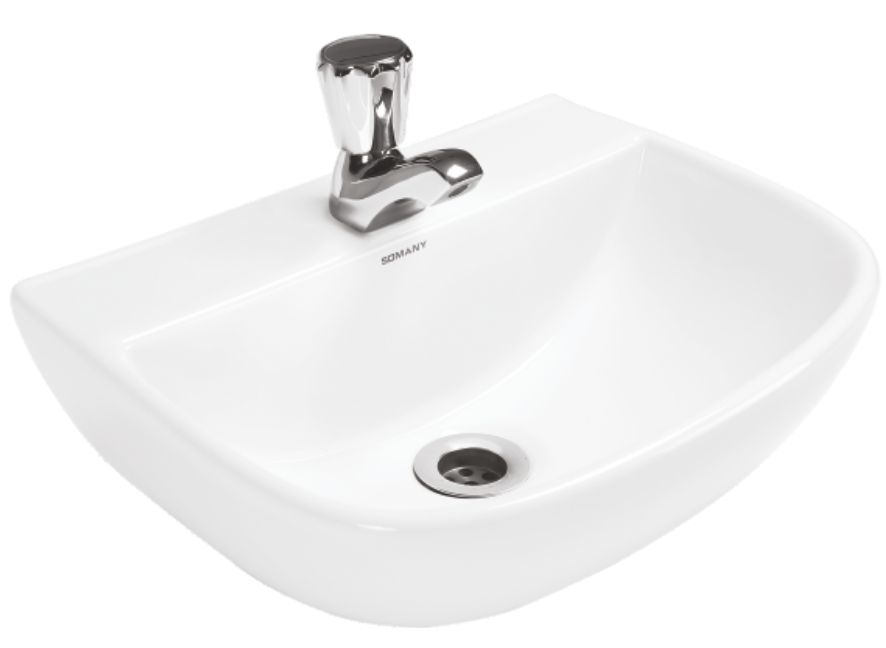 Elan Wall Hung Basin BATHWARE for Basin Area — Somany Somany Collection collection