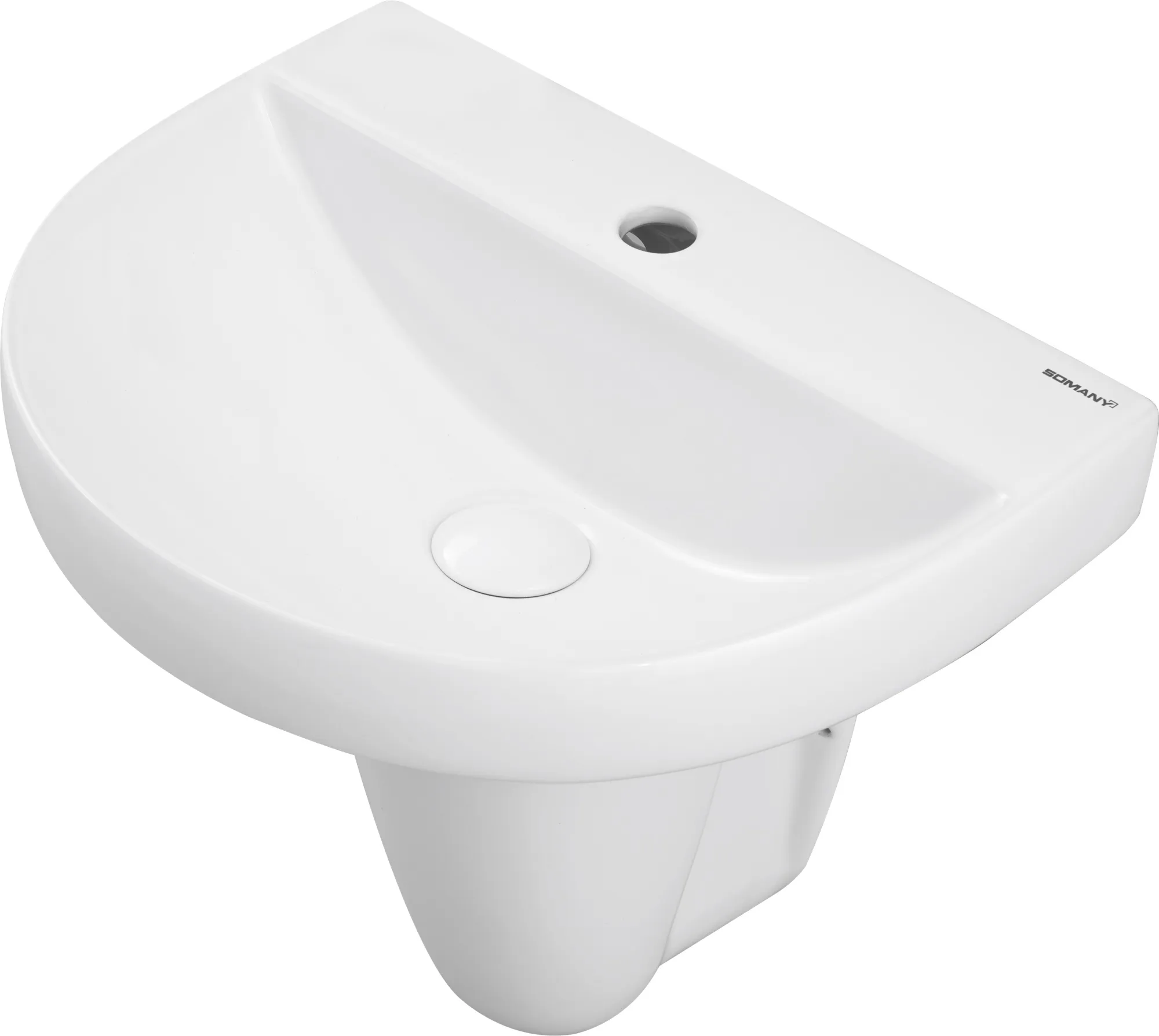 Repose Wall Hung Basin — Somany Somany Collection collection