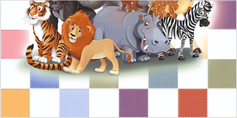 POGO JUNGLE HL 02 B tiles for Wall