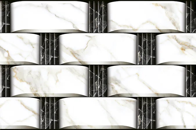 ALBUS WHITE tiles for Wall — Somany GLOSSTRA collection