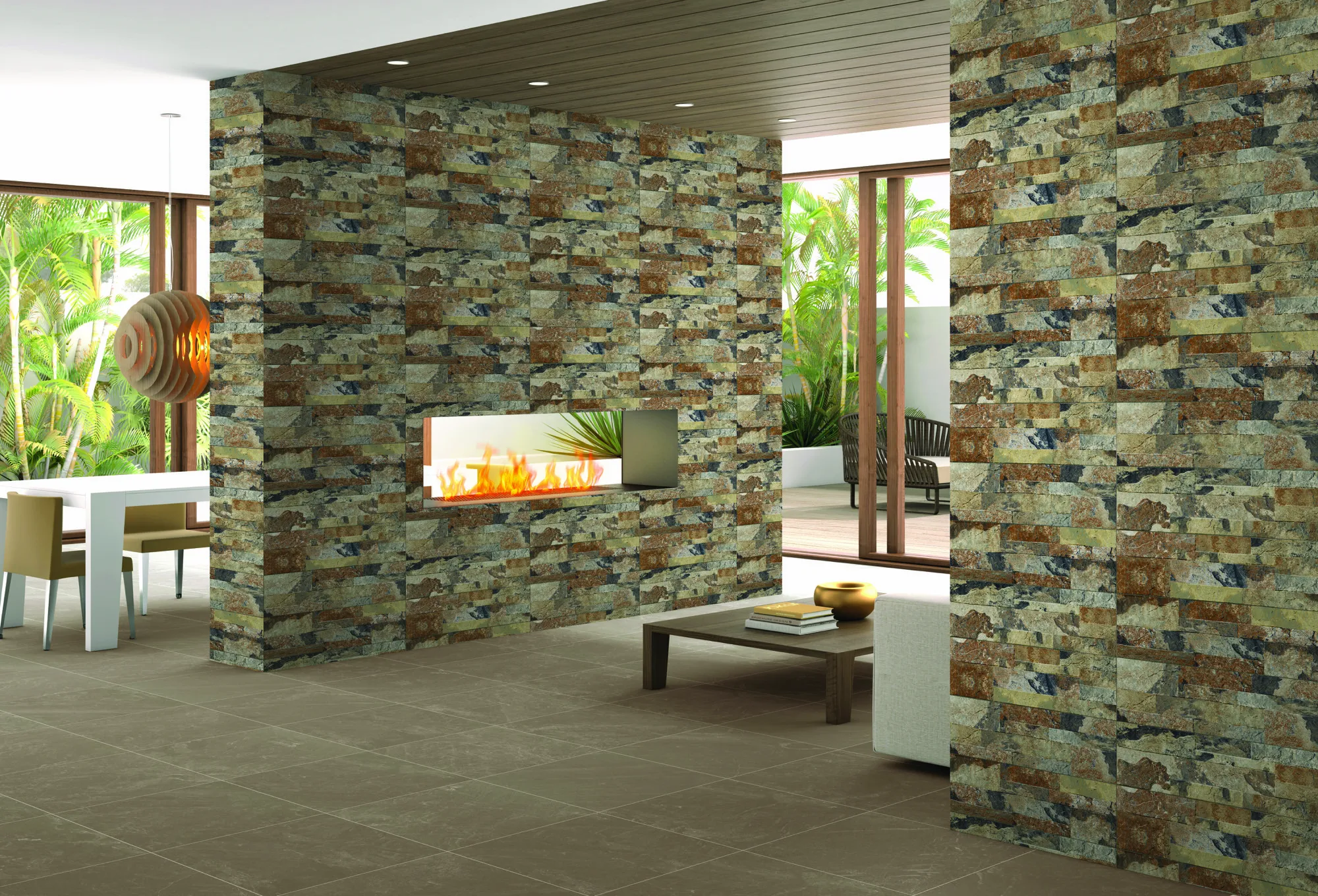 SANFORD BROWN CERAMIC for Wall — Somany NOVACLAD collection