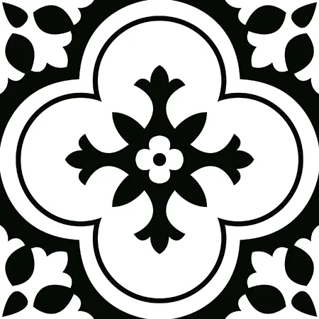 EC MITZI B&W tiles for Floor