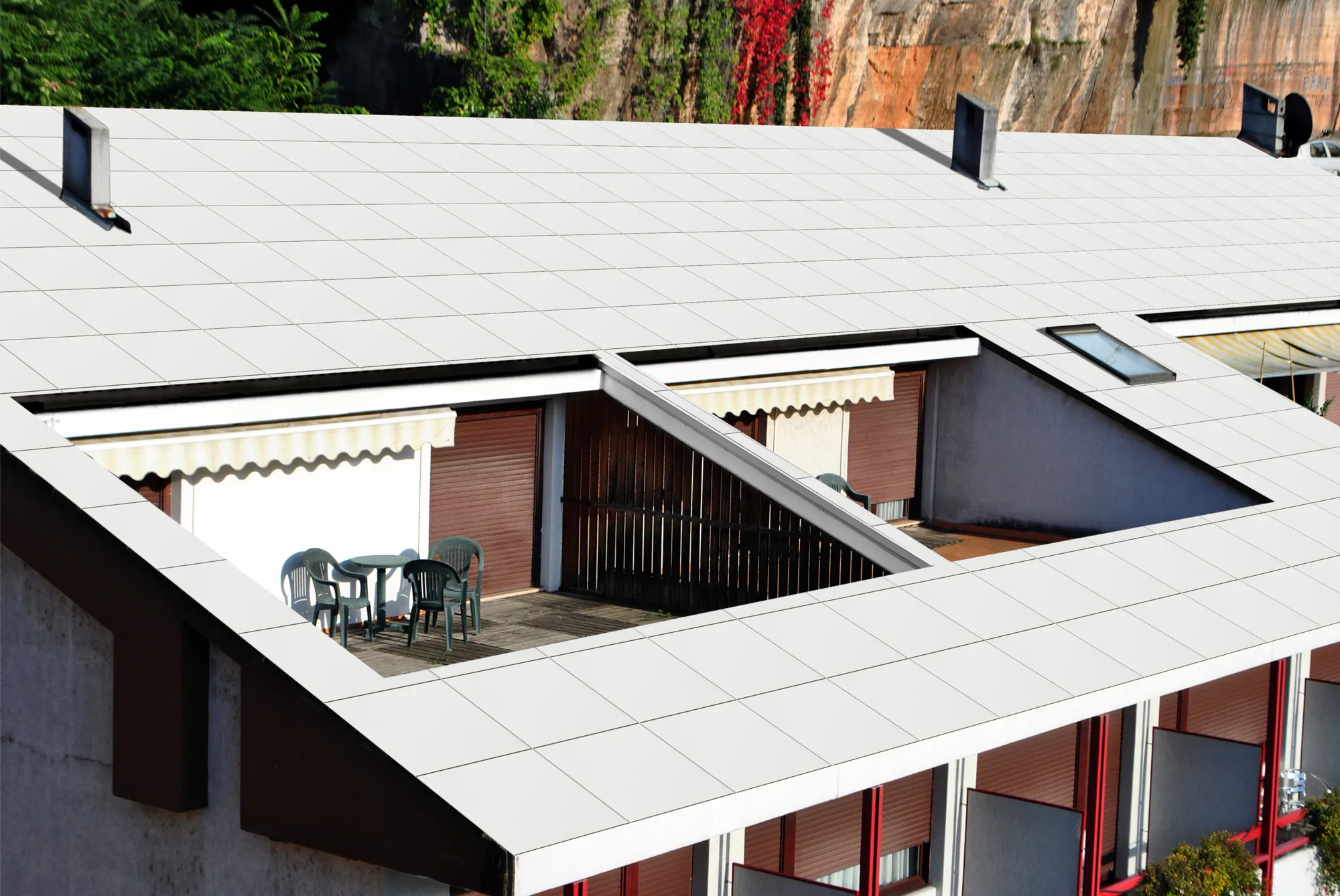 COOL WHITE CERAMIC for Terrace, Roof