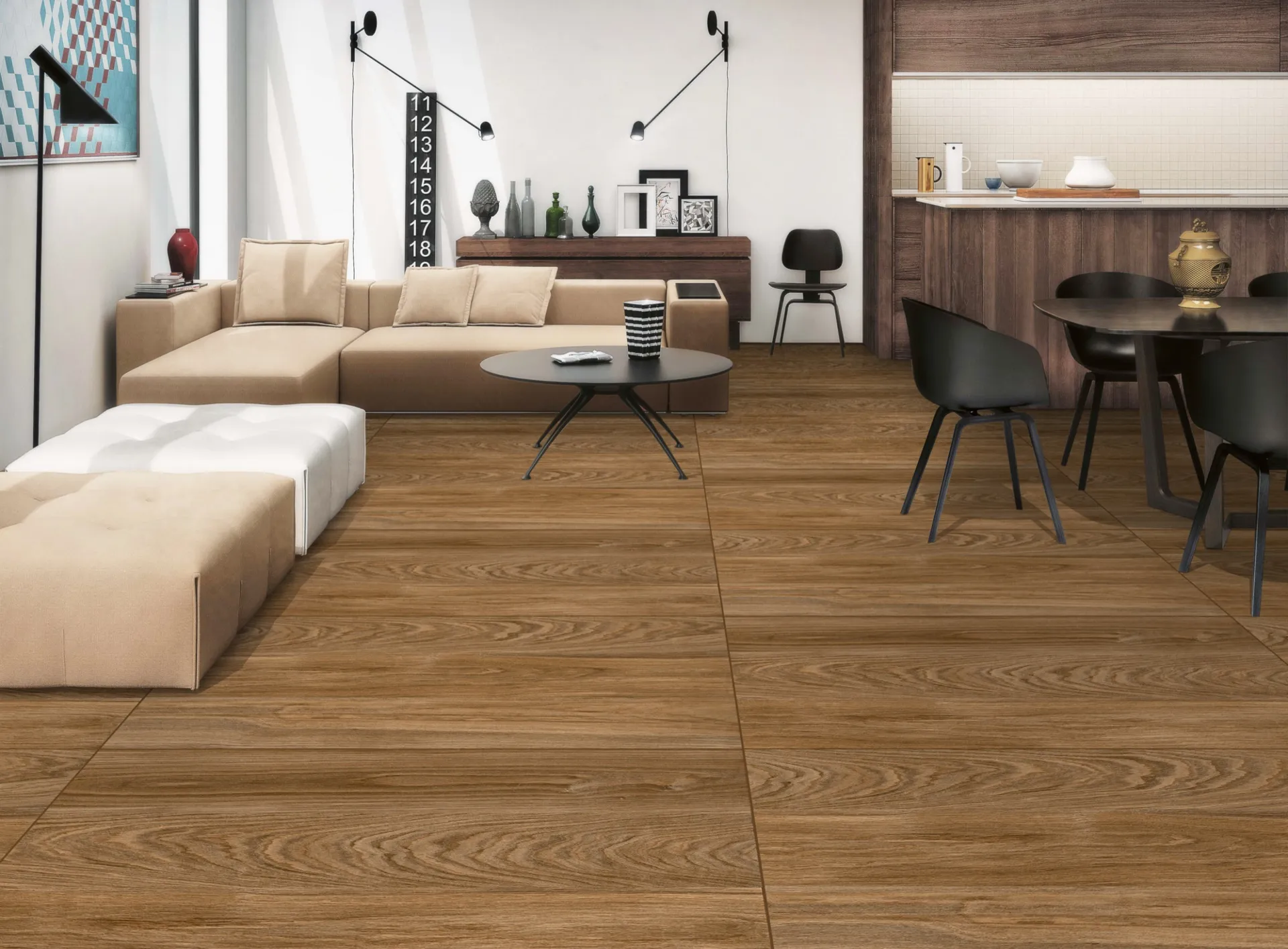 BON ENIGMA WOOD WENGE CERAMIC for Floor — Somany Marvela FlorTuff collection