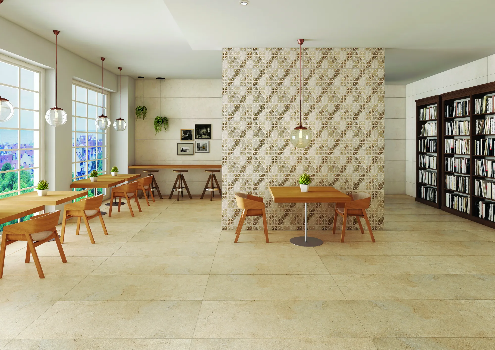 BON EVIAN DECOR CERAMIC for Floor — Somany Marvela FlorTuff collection