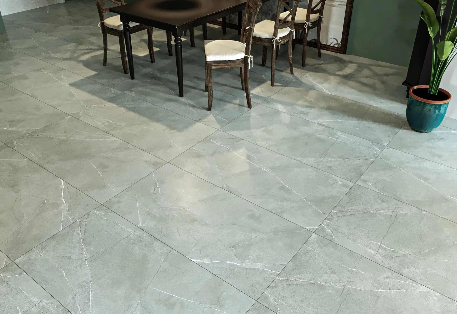 EON VERDANT MINT LIGHT MATT V4 CERAMIC for Floor — Somany NEOLLA collection