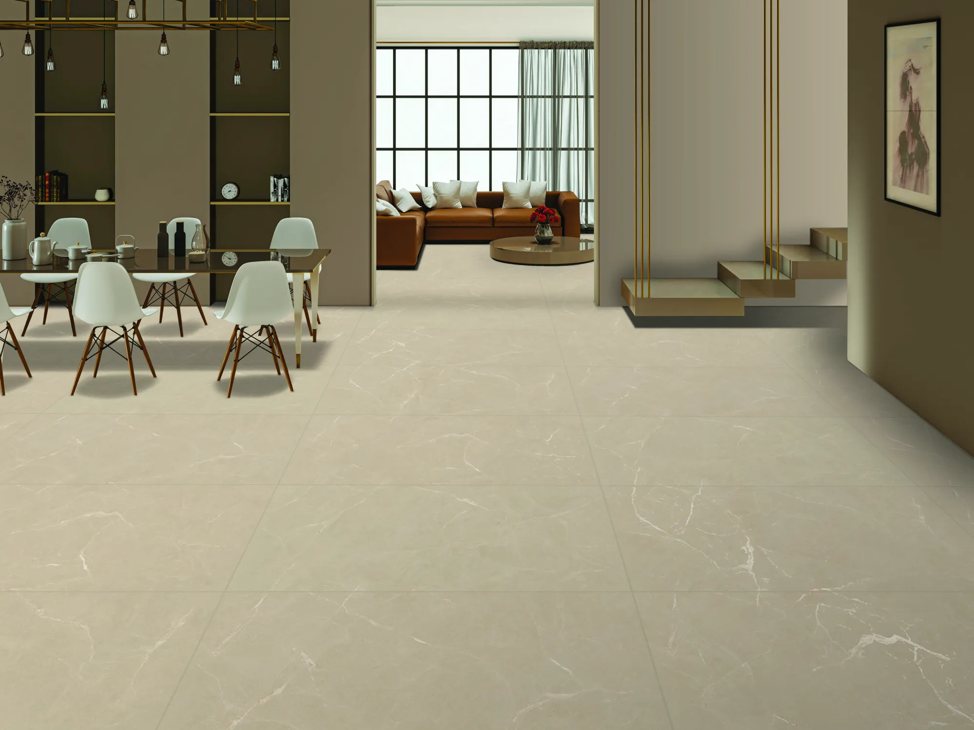 BON HELGA ROSA CR CERAMIC for Floor — Somany BON SERIES collection