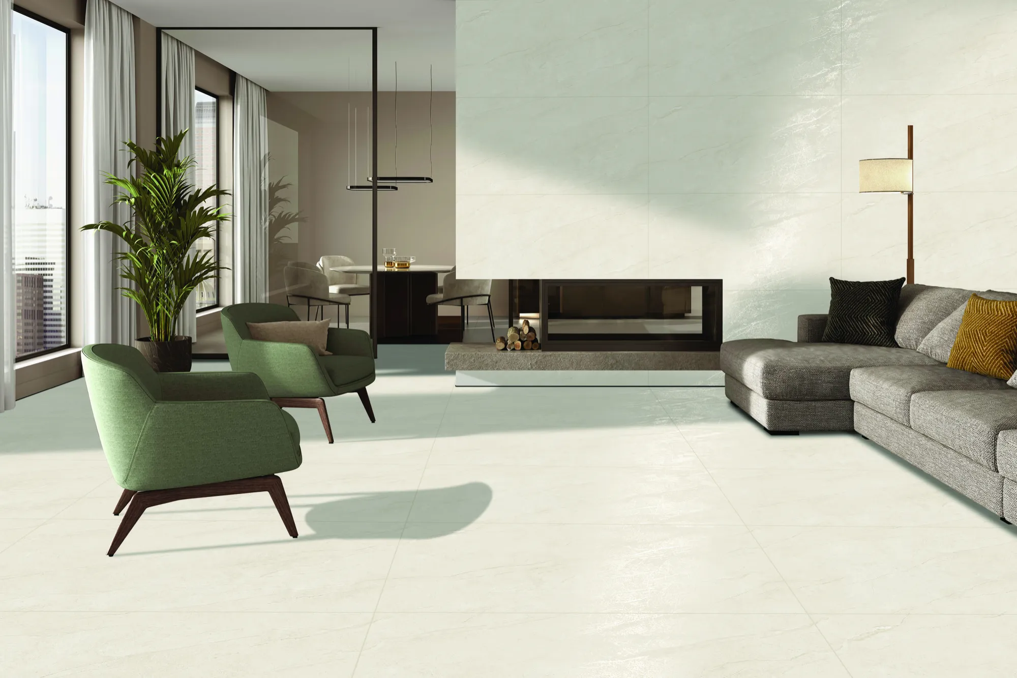 BON SEGIN CREMA CR CERAMIC for Floor — Somany BON SERIES collection