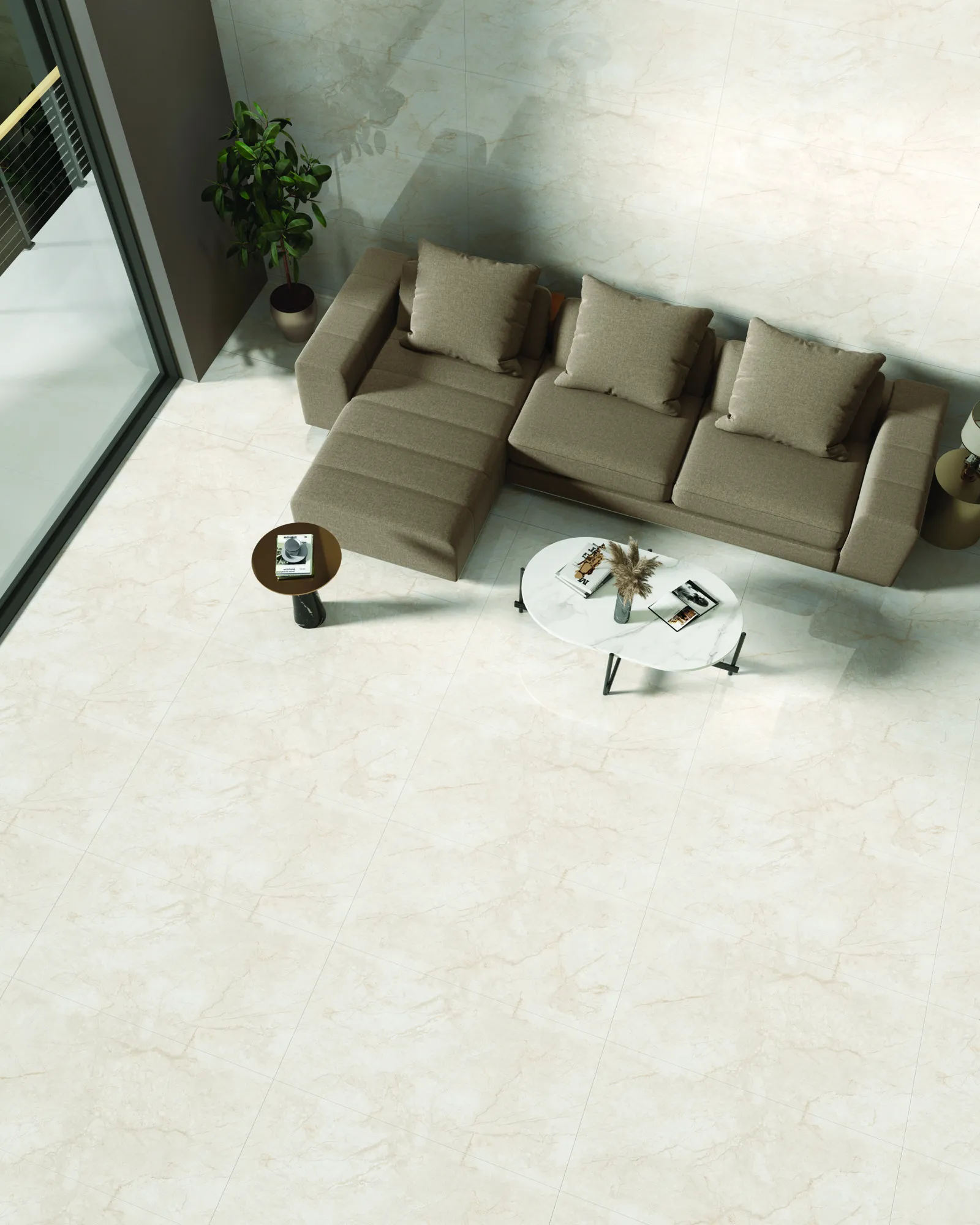 BON MARCHE BUFF FP CERAMIC for Floor — Somany BON SERIES collection