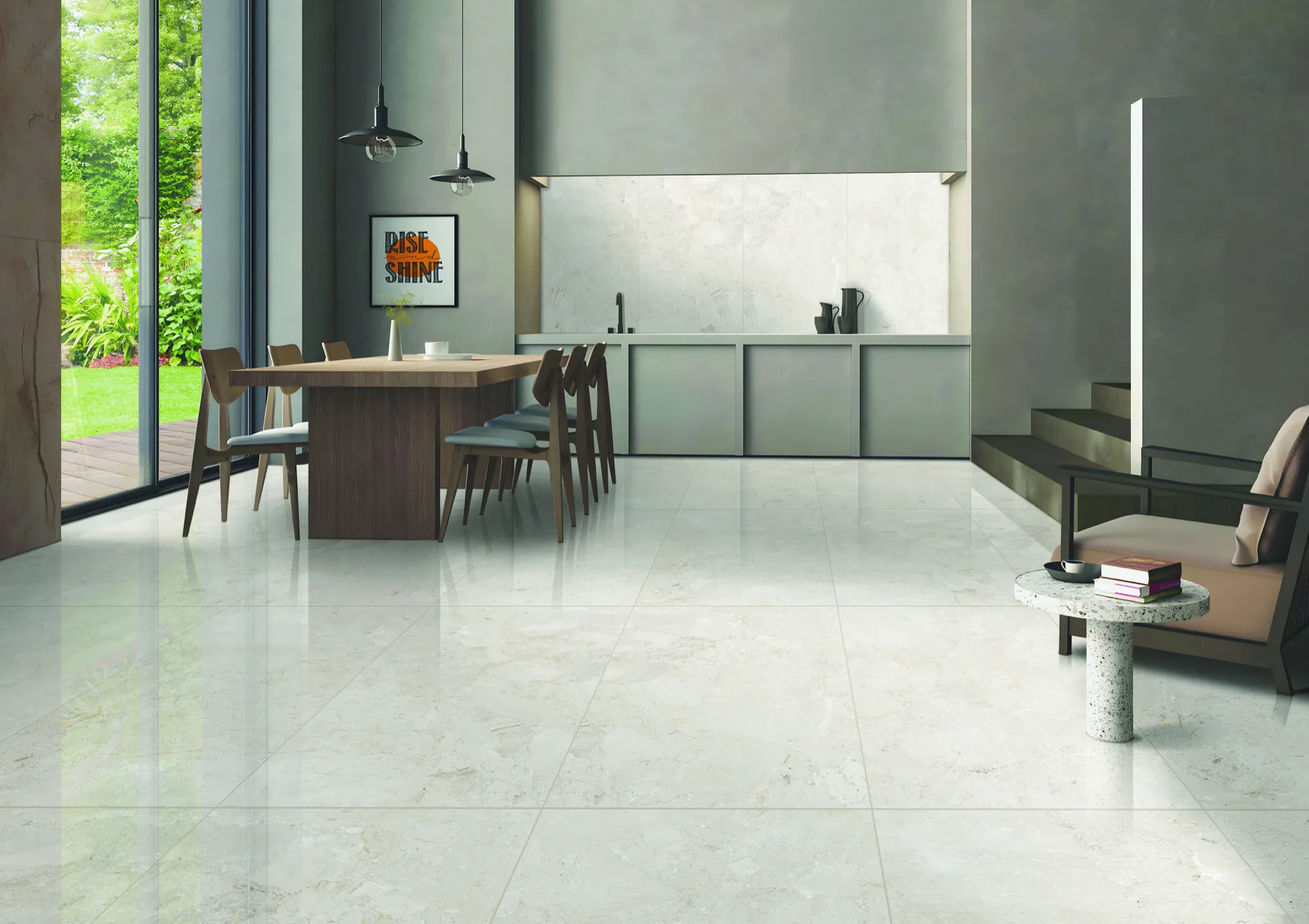BON GRANITICA GREY FP CERAMIC for Floor — Somany BON SERIES collection