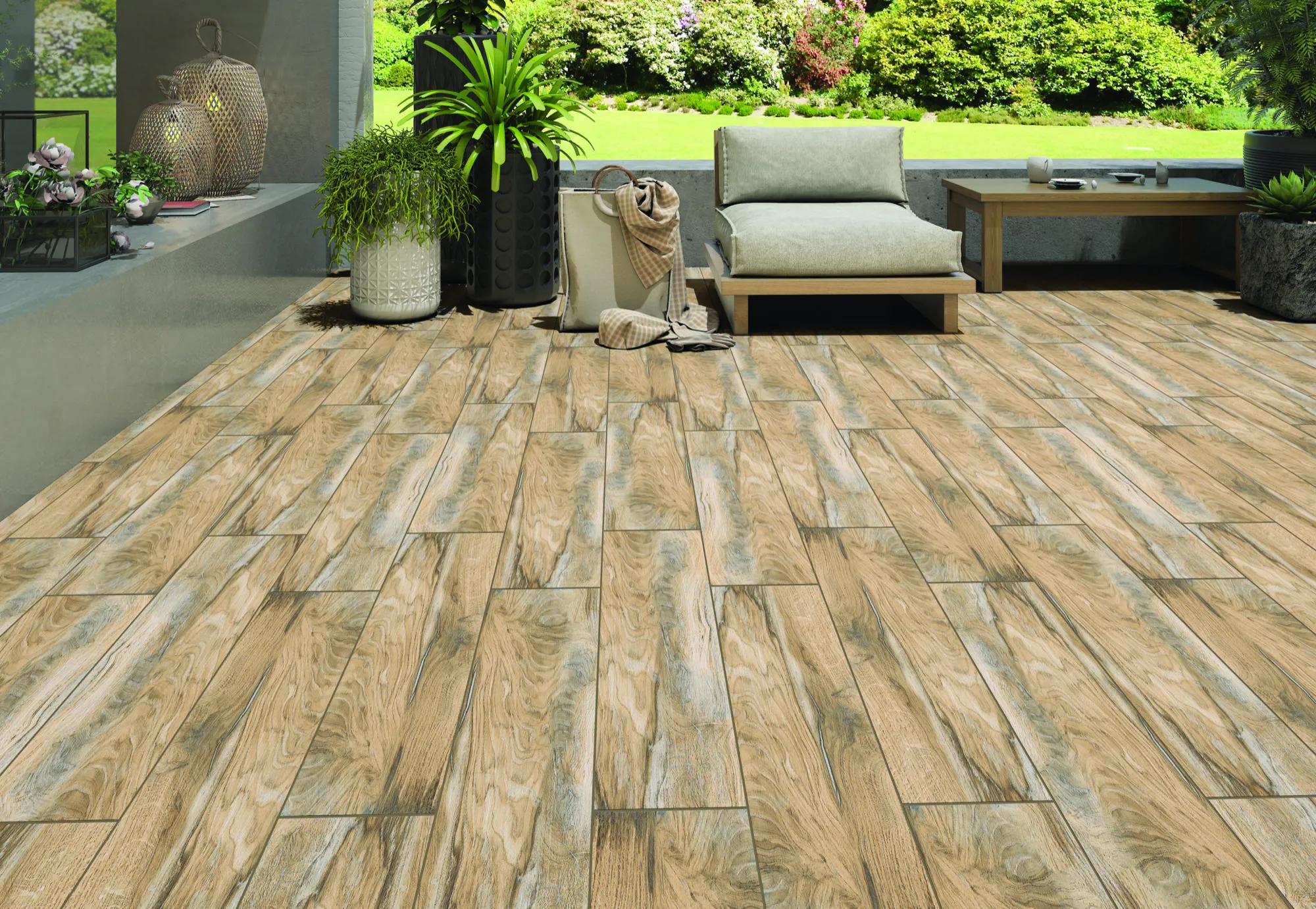 NEO ESSENTIA NATURAL CERAMIC for Floor — Somany WOOD ESSENTIA collection