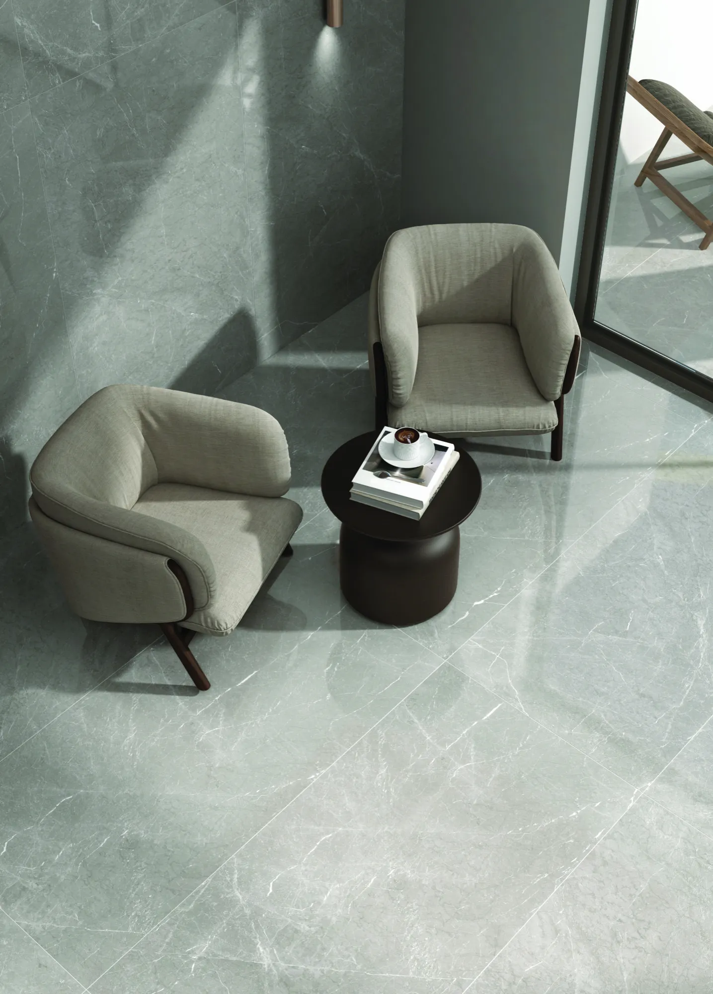 GRAN ANKARA LIGHT GREY FP CERAMIC for Floor — Somany GRAN SERIES collection