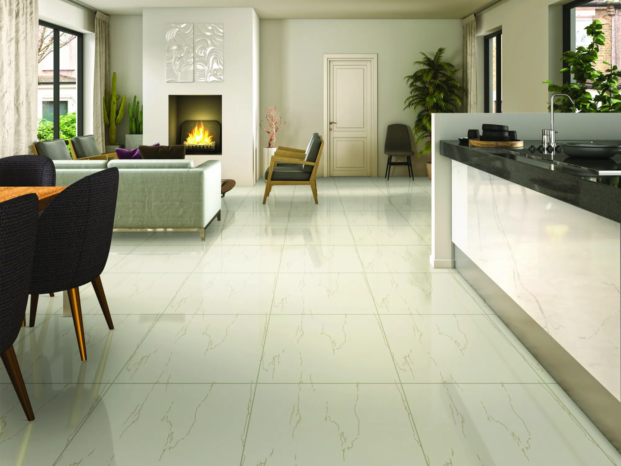 NANO ELISA VERVE PVT for Floor — Somany Soluble Salt collection