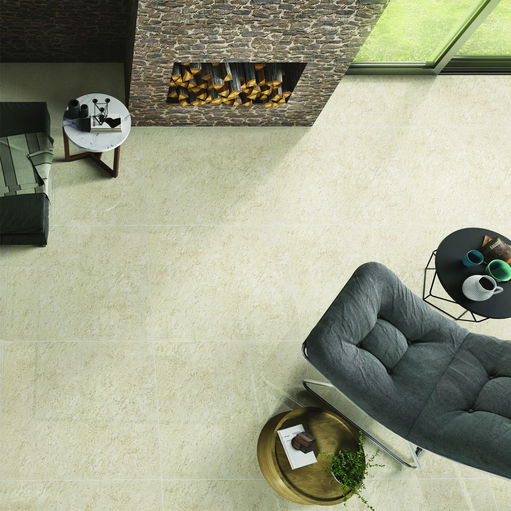 NANO SPLASH VERVE PVT for Floor — Somany Soluble Salt collection