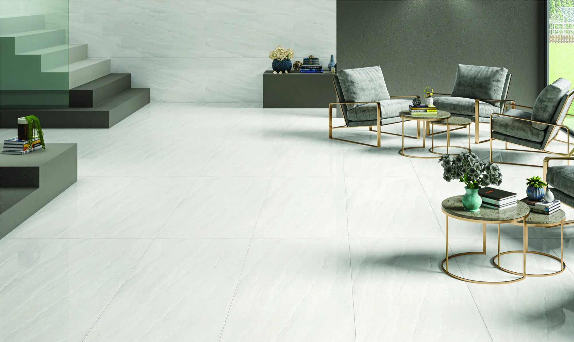 NEO ONYX PEARL PVT for Floor — Somany Ultra Charge collection