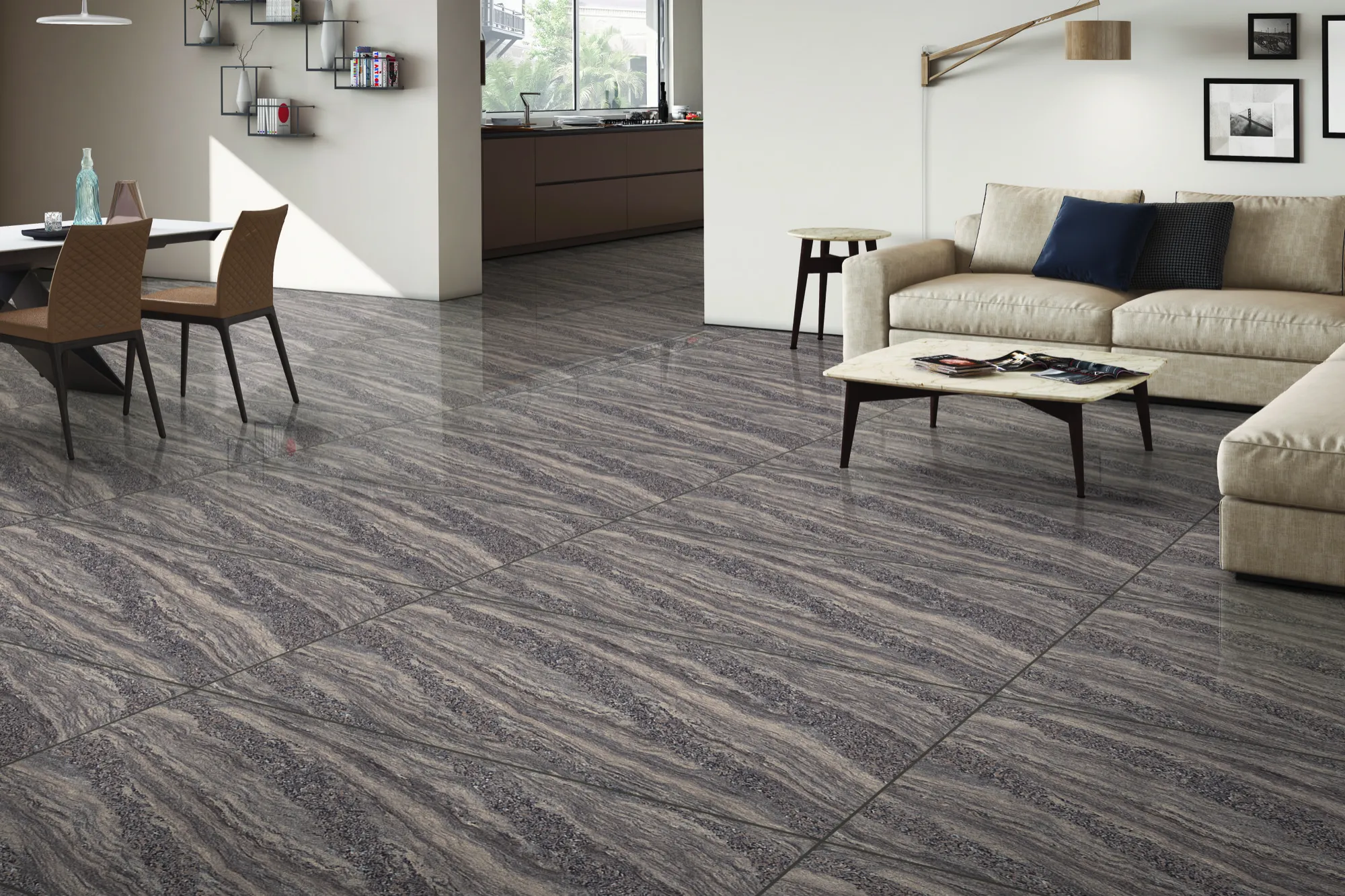NEO LUCA SAND PVT for Floor — Somany ULTRA CHARGE collection