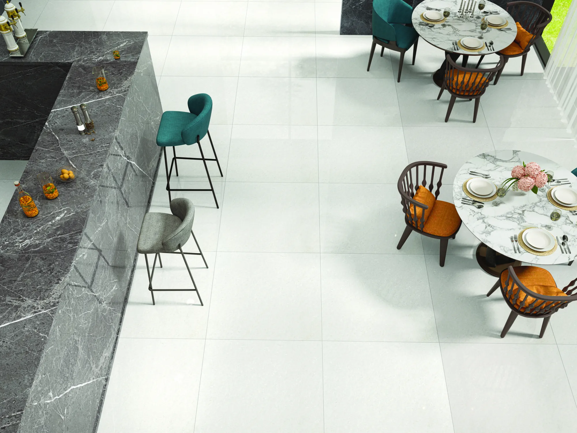 NEO ESCALADE PVT for Wall, Floor — Somany Ultra Charge collection