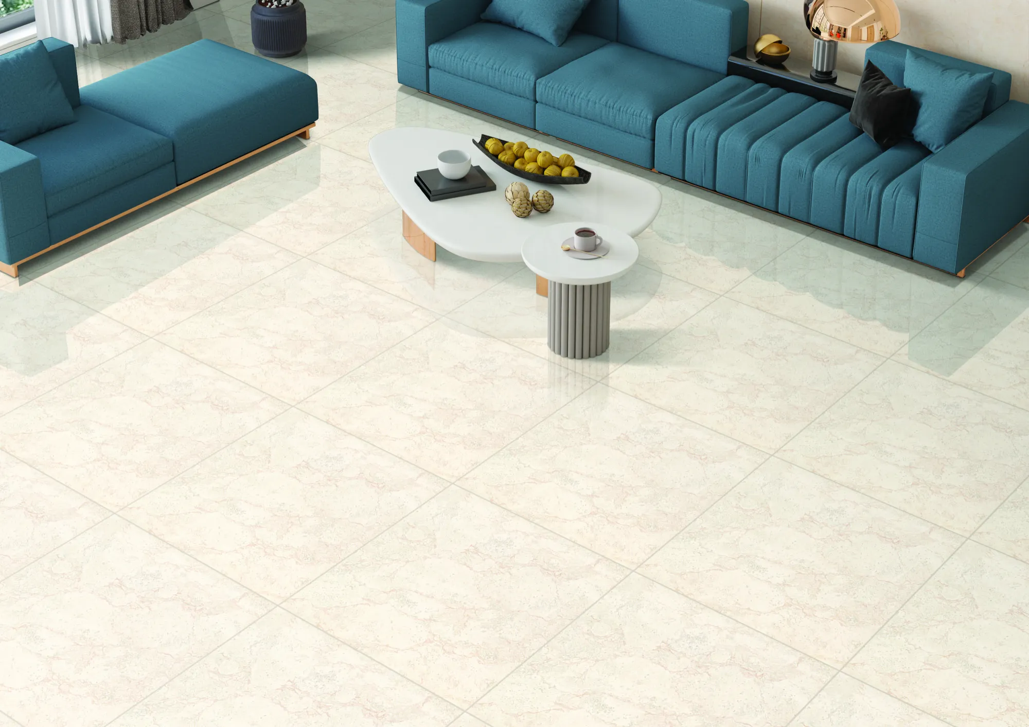 NEO MIRAGE BEIGE PVT for Wall, Floor — Somany Ultra Charge collection