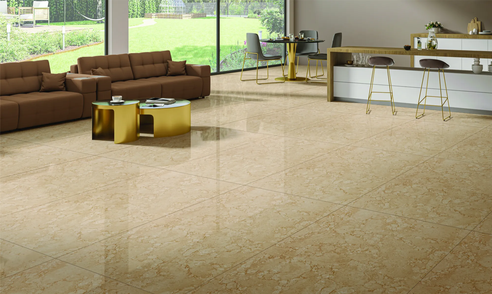 ARION BROWN PVT for Floor — Somany Ultra Charge collection