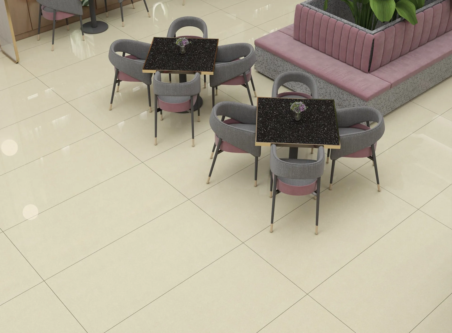 FB VEGA BUTTER POLISH PVT for Wall, Floor — Somany Tech Homogenea collection