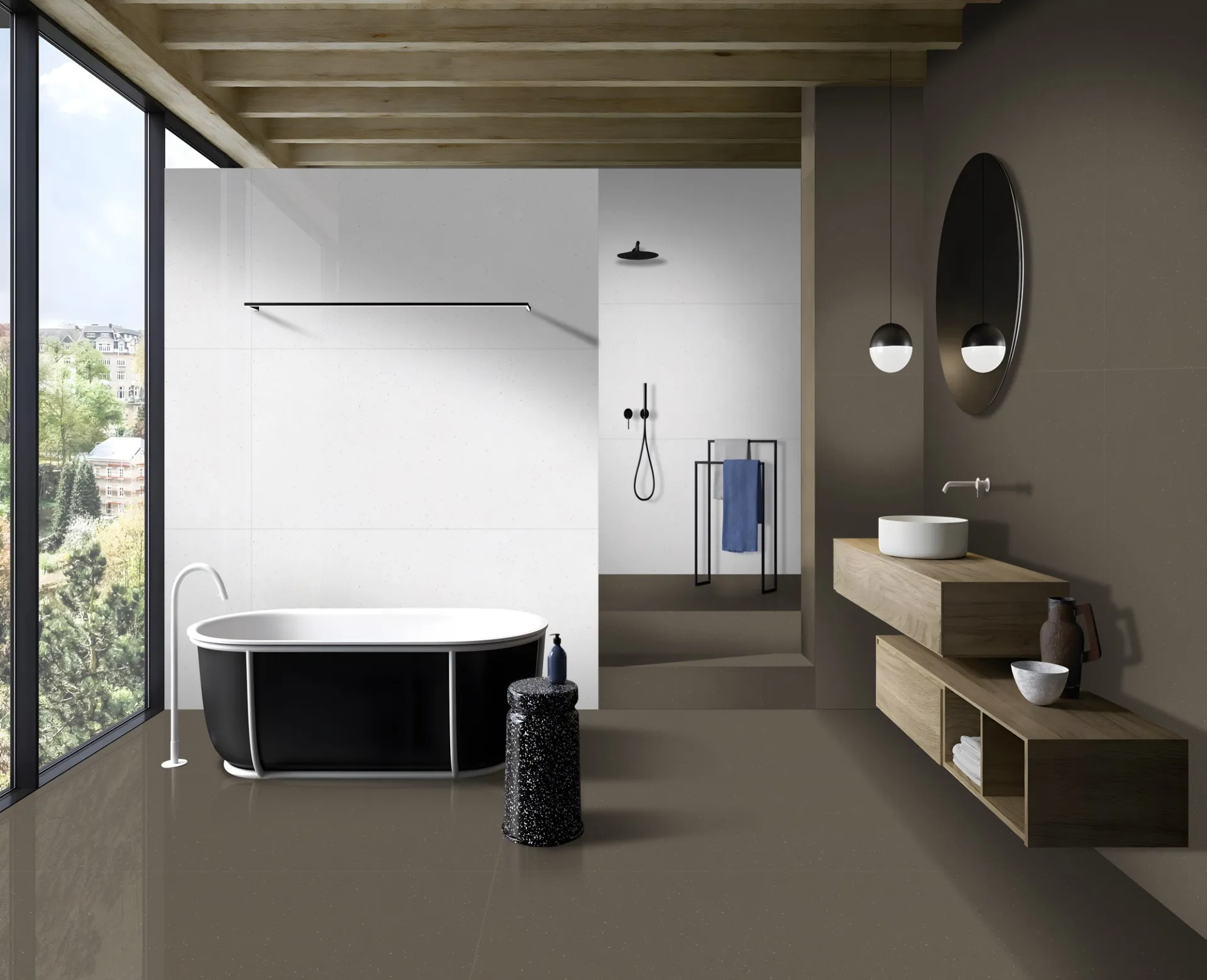 FB NOVATO SAGA BARLEY POLISH PVT for Wall, Floor — Somany Tech Homogenea collection