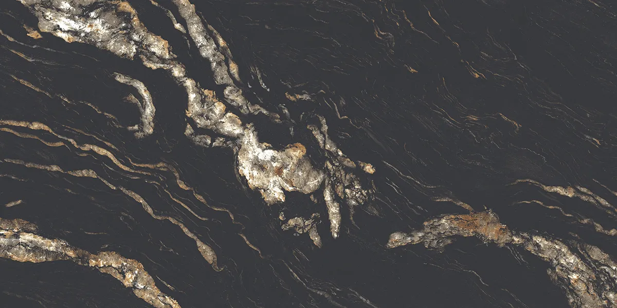 GRANDE VALOR LUCIDO MISKITO NERO tiles for Wall, Floor — Somany VALOR collection