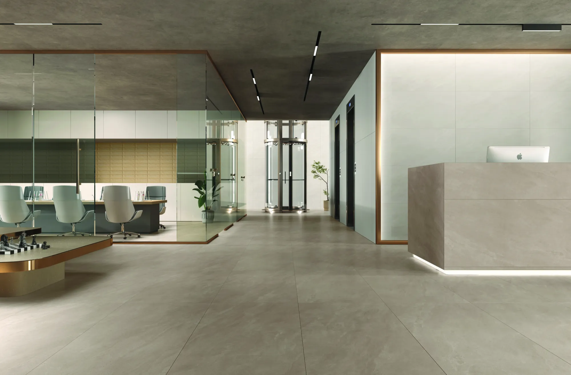 GRANDE PLUME VERMION BEIGE GVT for Wall, Floor — Somany HARMONY collection