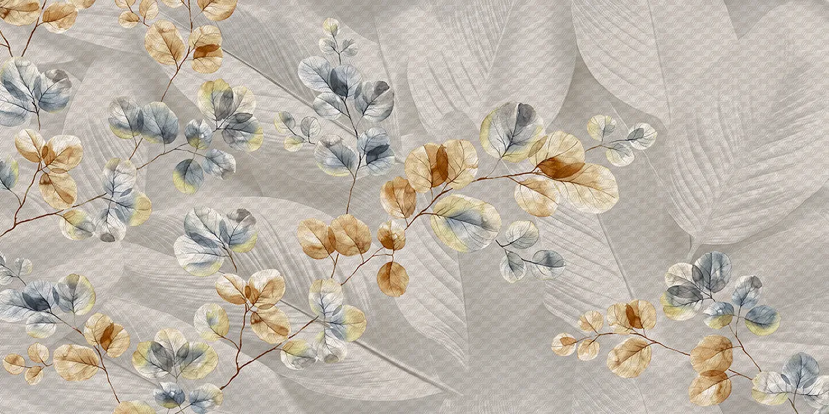GRANDE PRESTON GREY LIGHT DÉCOR ET GRNL tiles for Wall, Floor — Somany ETERNASTONE collection
