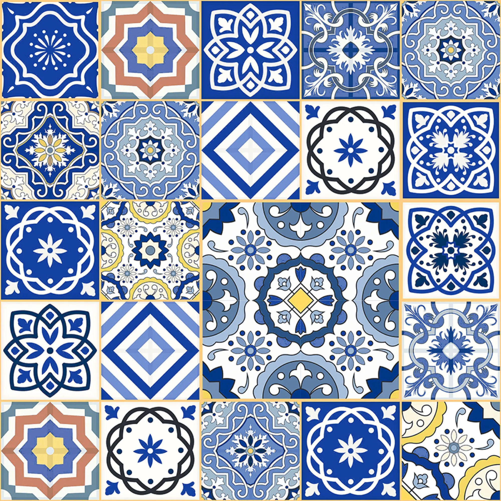 FAB CASA DMITRI BLUE tiles for Wall, Floor