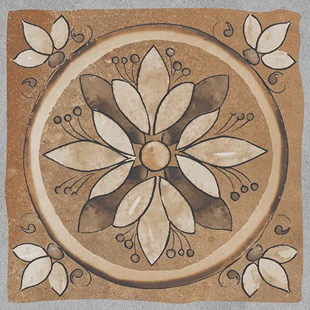 KALAHARI ELITE DECO VIRTUS BROWN tiles for Wall, Floor