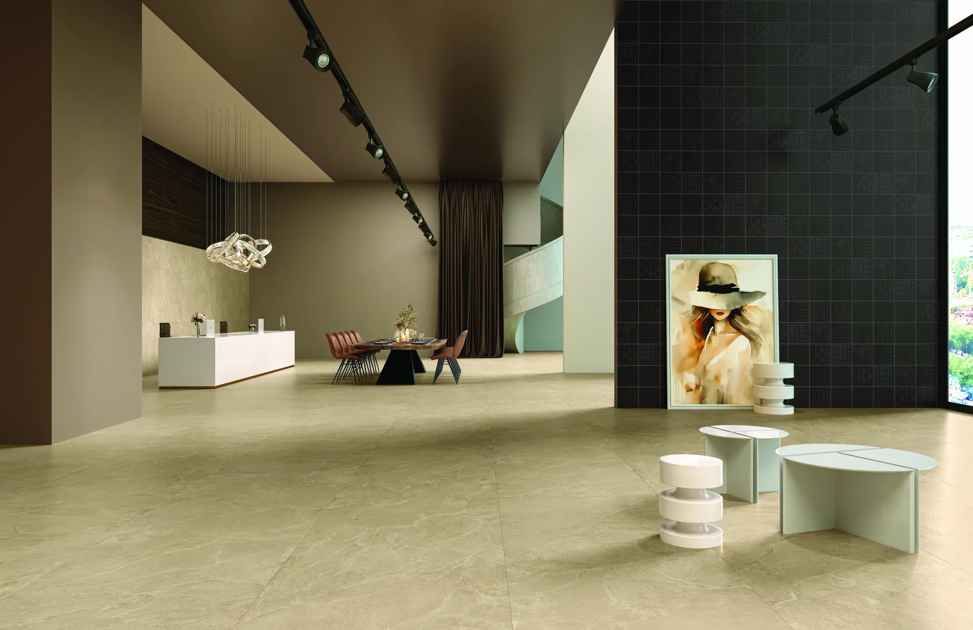 ENORME KS EVERSTONE BEIGE ROBUSTO PEDRO GVT for Wall, Floor — Somany Everstone collection