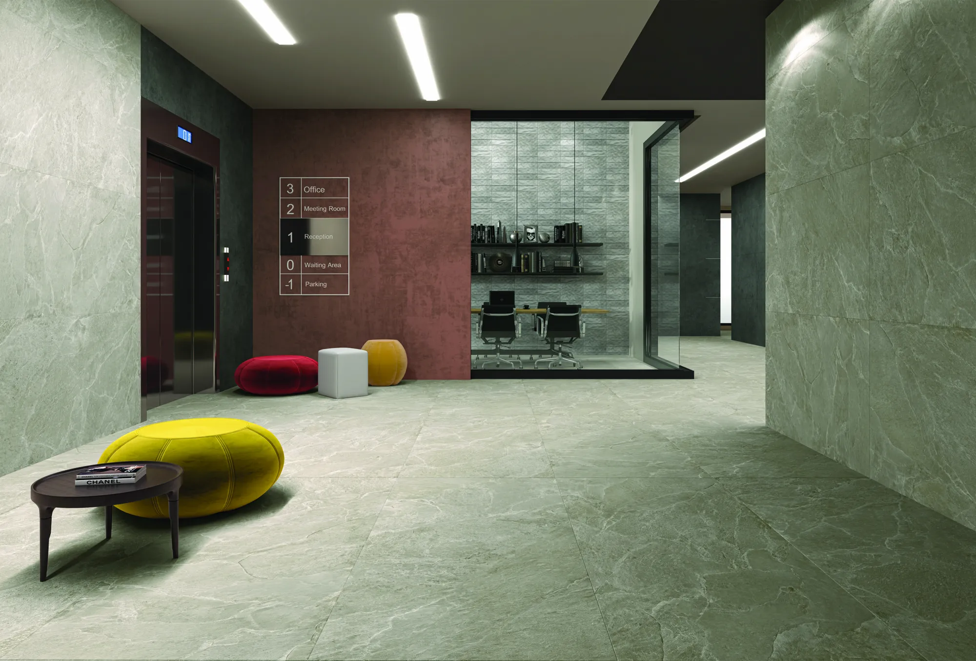 ENORME KS EVERSTONE CHIARO ROBUSTO PEDRO GVT for Wall, Floor — Somany Everstone collection