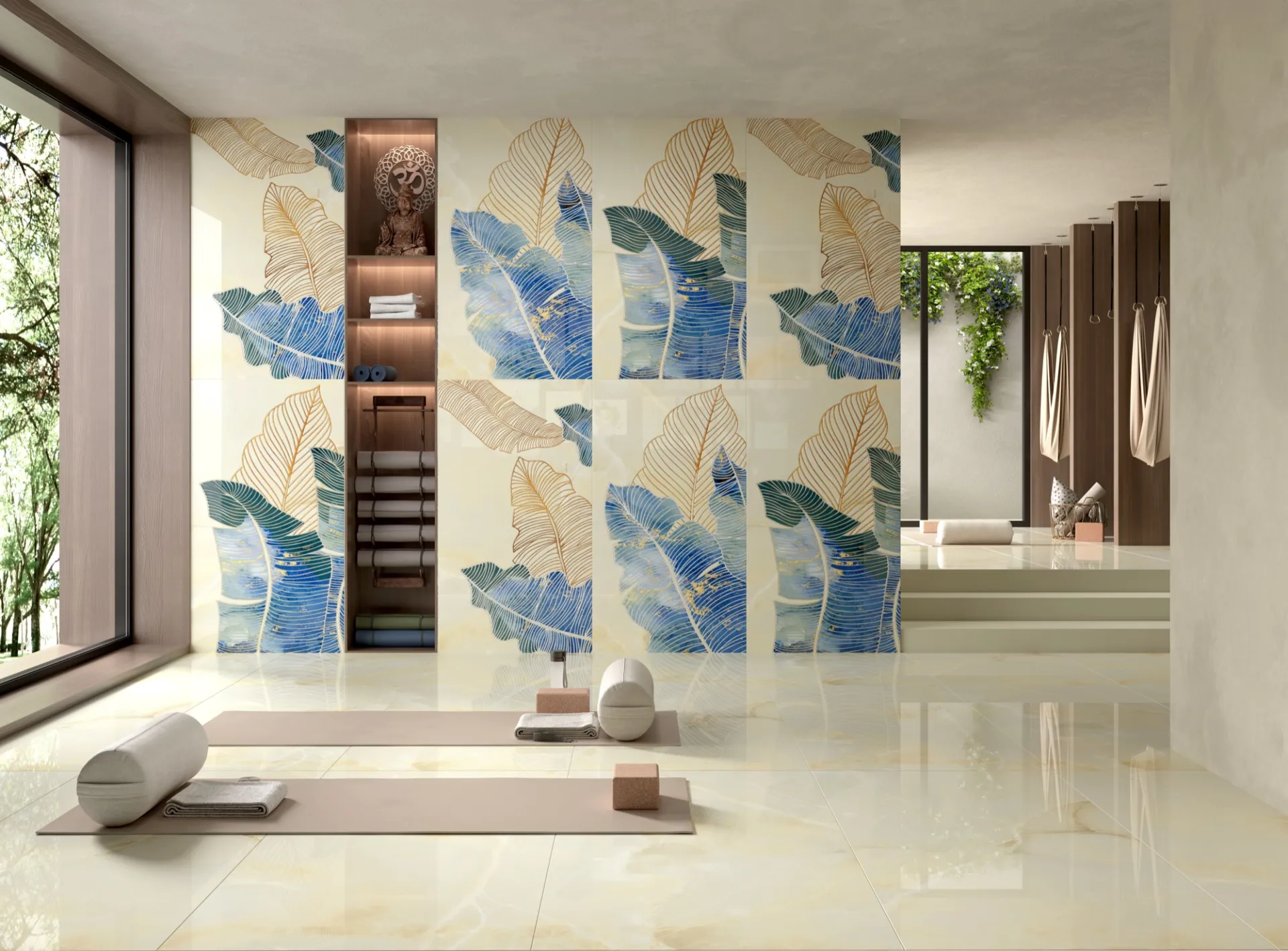ENORME KS ENGRAVO TORCELLO ONYX HL FP GVT for Wall — Somany HARMONY collection