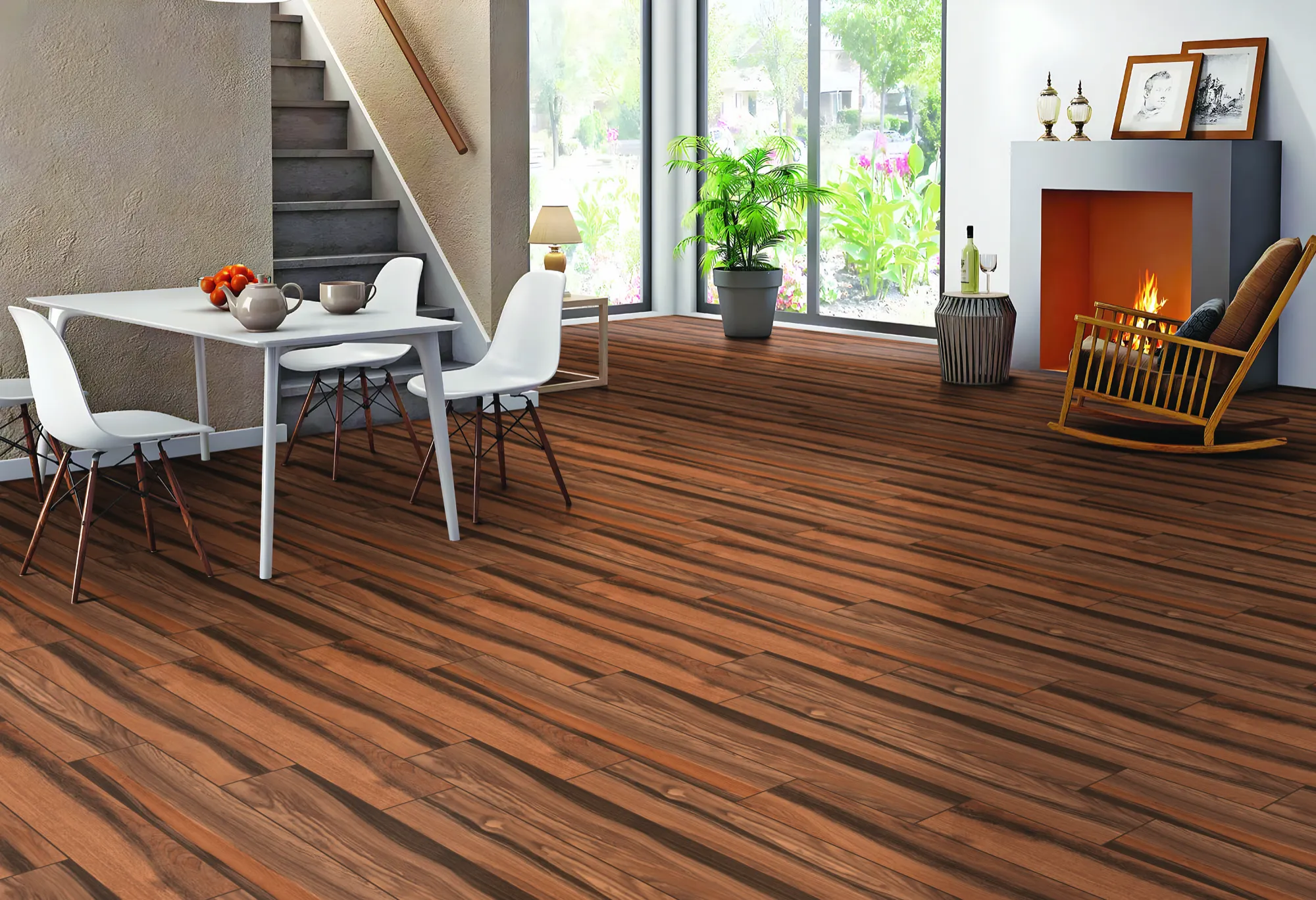 STRIO VALOR ONTANO WOOD WALNUT GVT for Wall, Floor — Somany Planks collection
