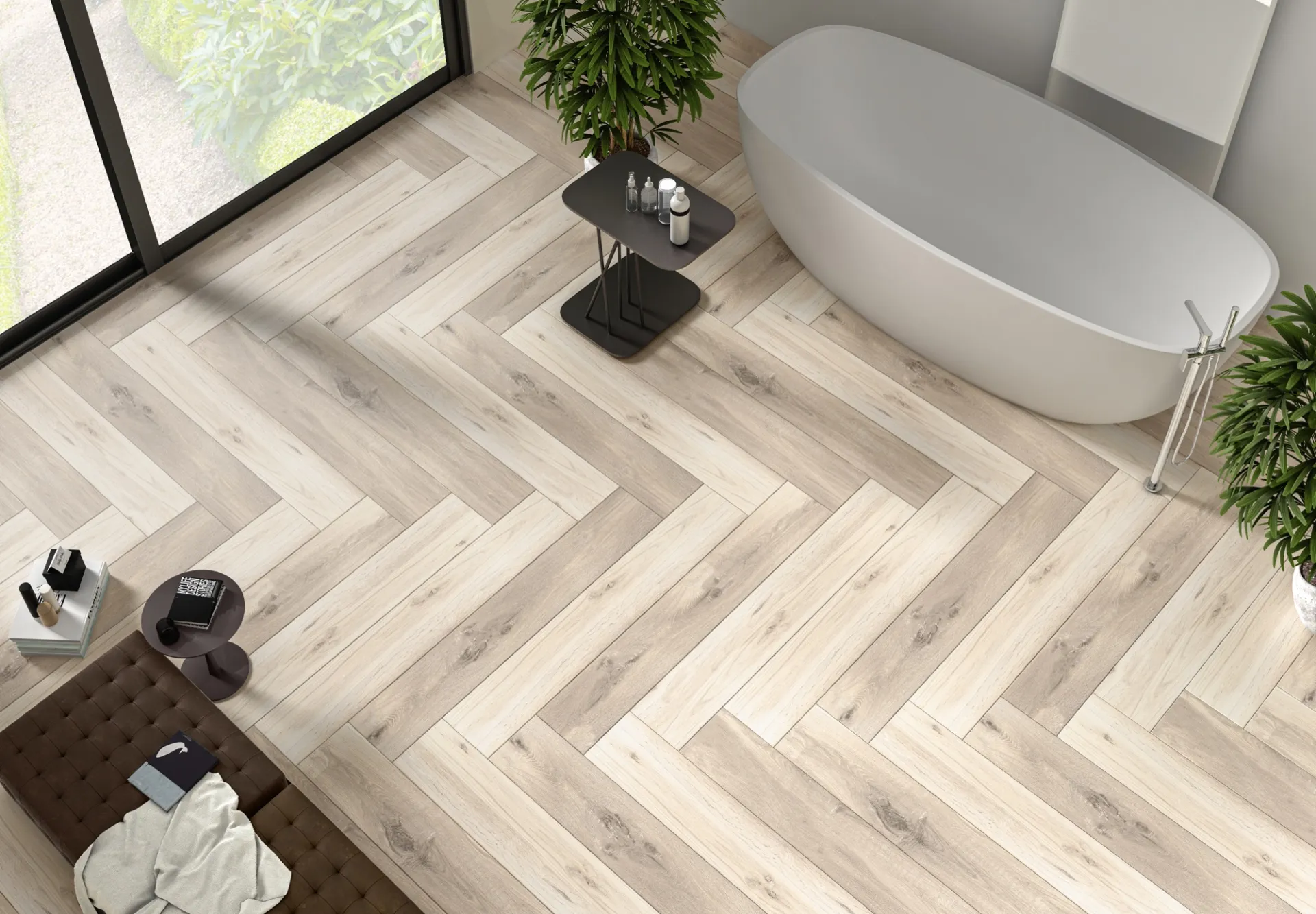 STRIO VALOR ARGENT WOOD ASH GVT for Wall, Floor — Somany Planks collection